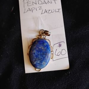 Blue Lapis Lazuli Pendant